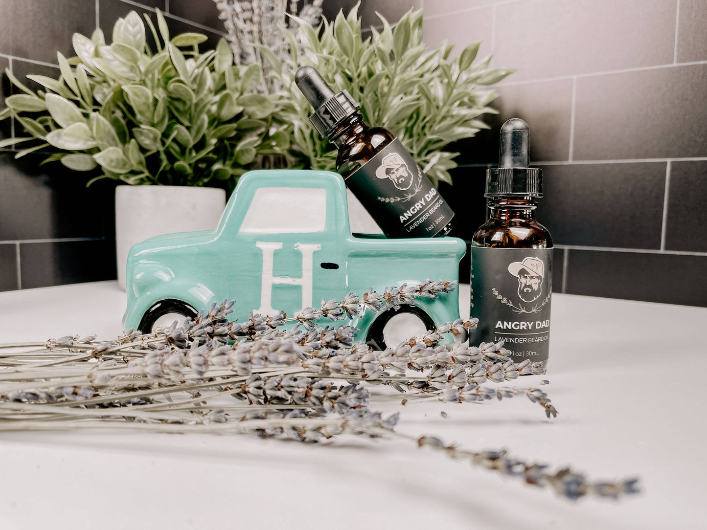 Men's | Angry Dad Lavender Infused Beard Oil