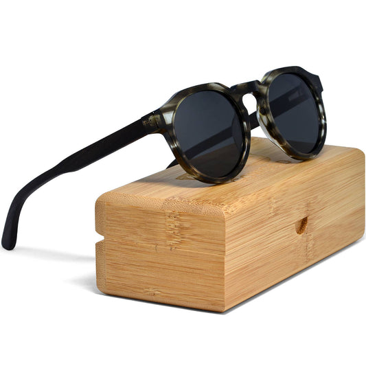 Ebony Panto Sunglasses