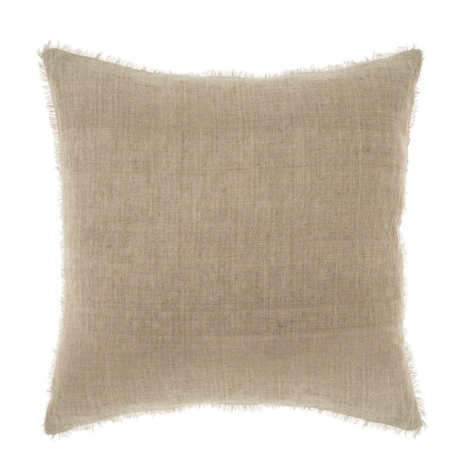 Lina Linen Pillow 20x20 | Sand