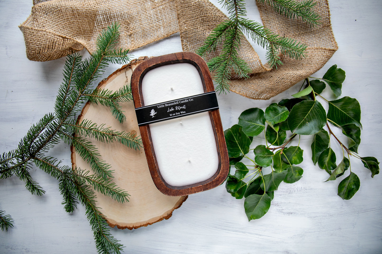 3-Wick Dough Bowl | Cottage Morning