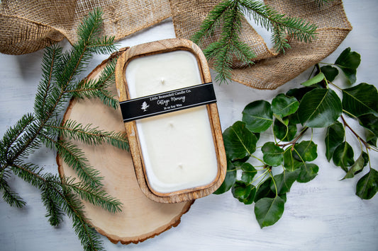 3-Wick Dough Bowl | Northern Lights