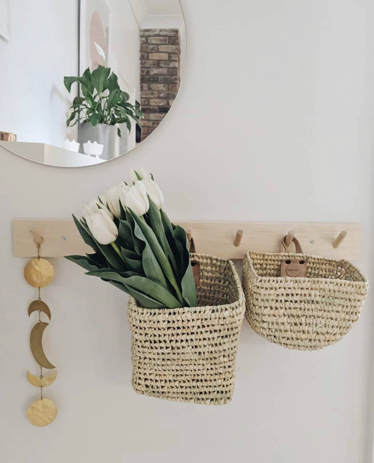 Ishta Moon Wall Hanging