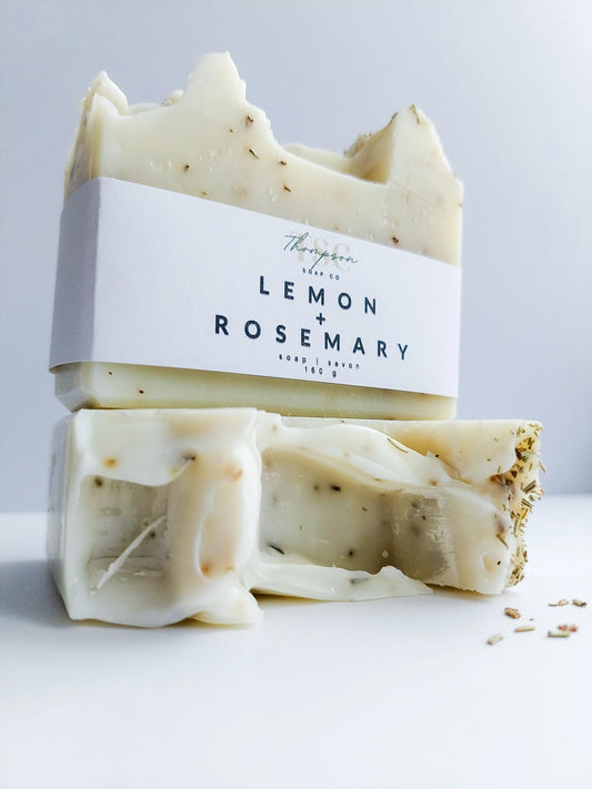 Lemon + Rosemary Bar Soap