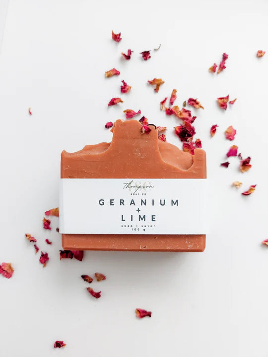 Geranium + Lime Soap