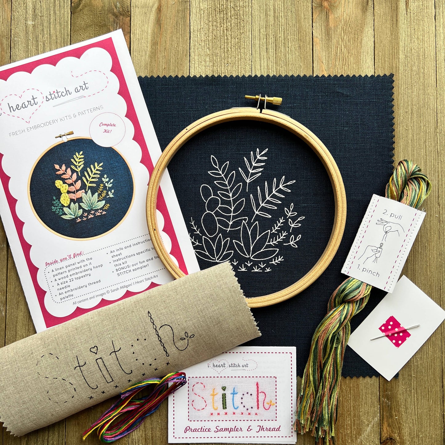 Embroidery Kit | Houseplants
