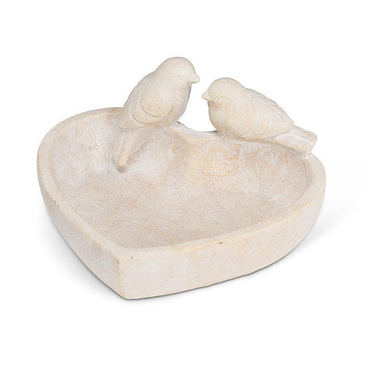 Heart Dish with Birds
