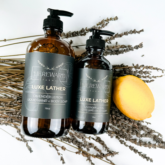 Luxe Lather Soap | Lavender + Lemon