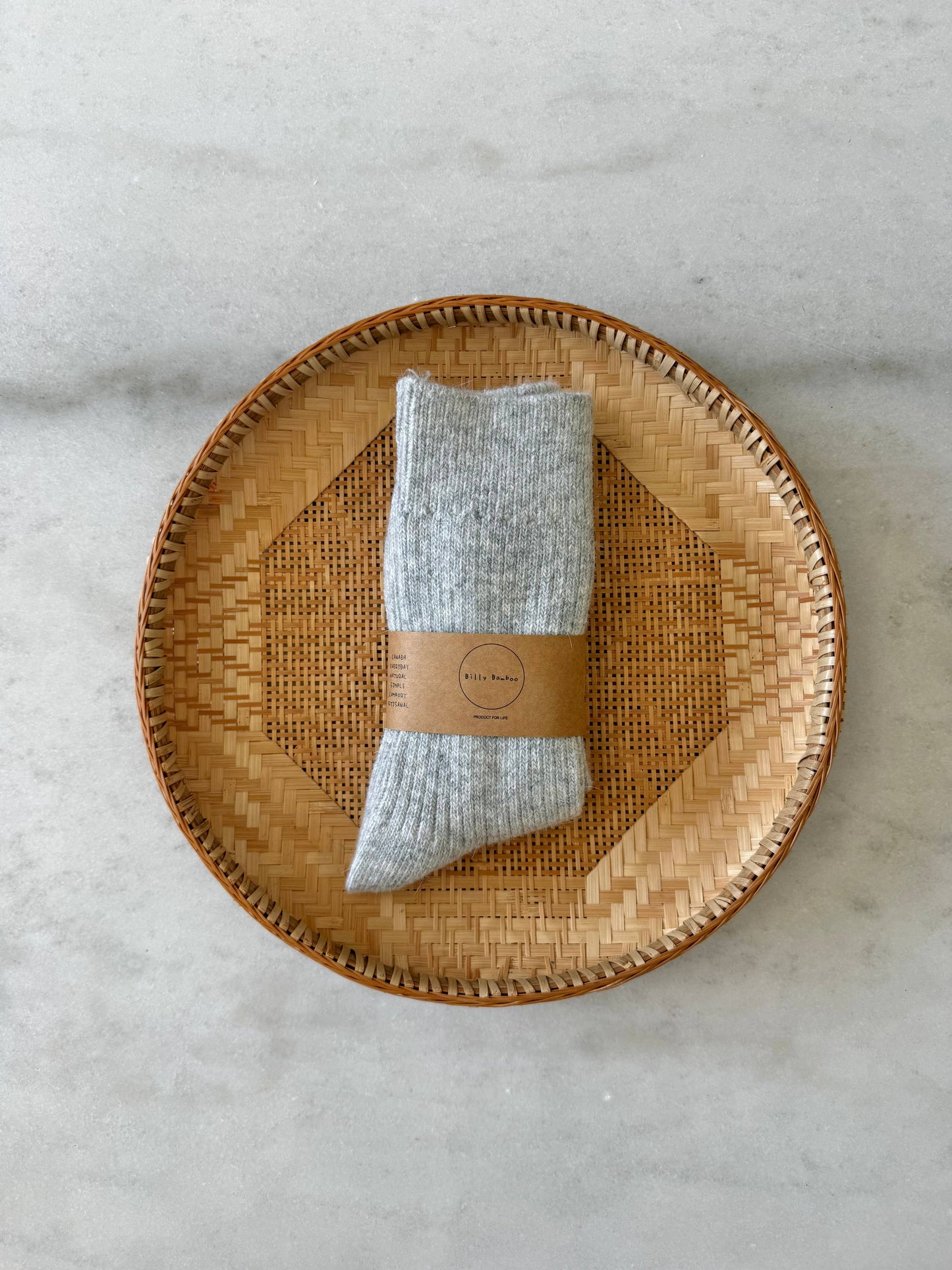 Iceland Wool Socks | Light Gray