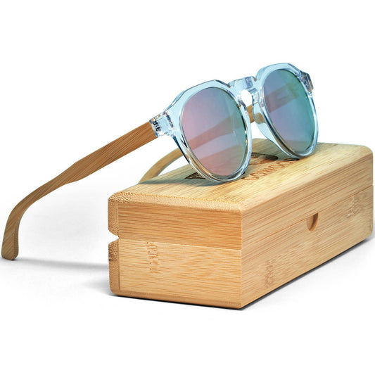 Bamboo Panto Sunglasses