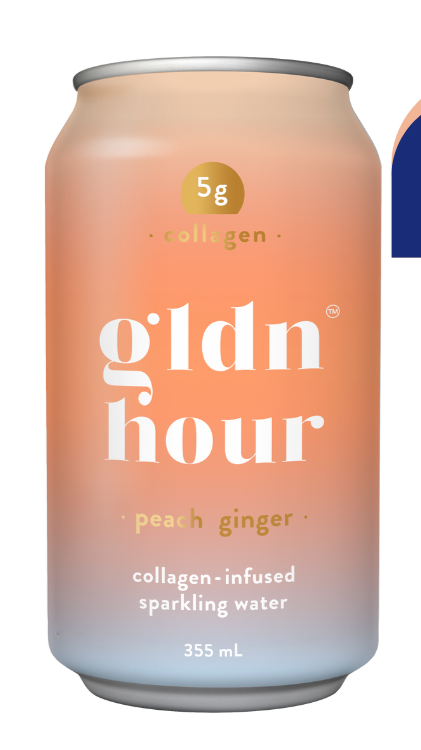 Peach Ginger | Collagen-infused Sparkling Water
