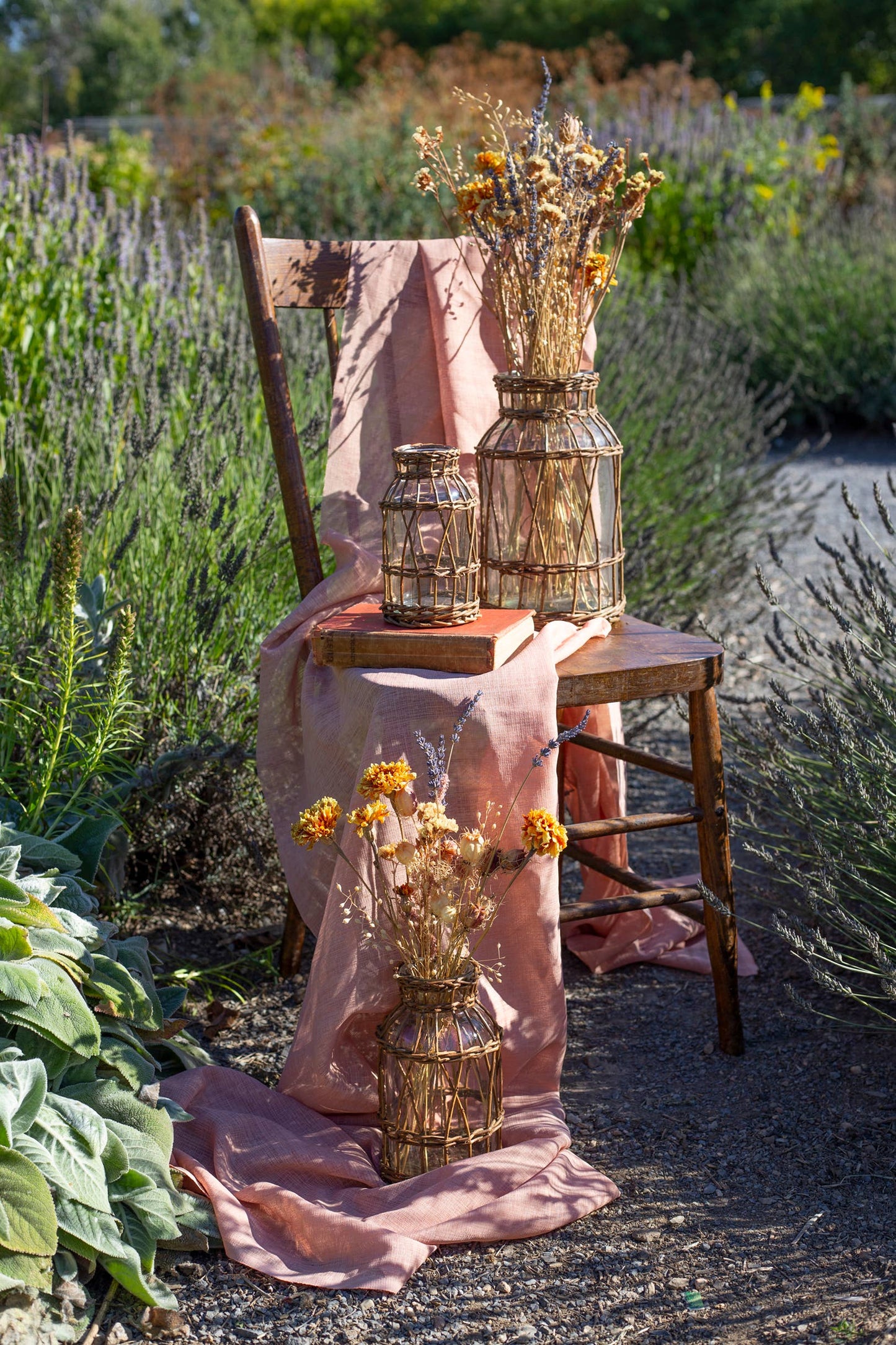 Willow Wrapped Vase | Large