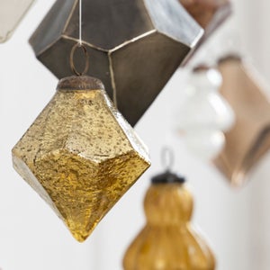 Diamond Drop Ornament