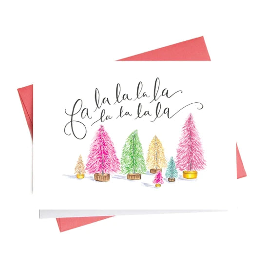 Fa La La Holiday Card