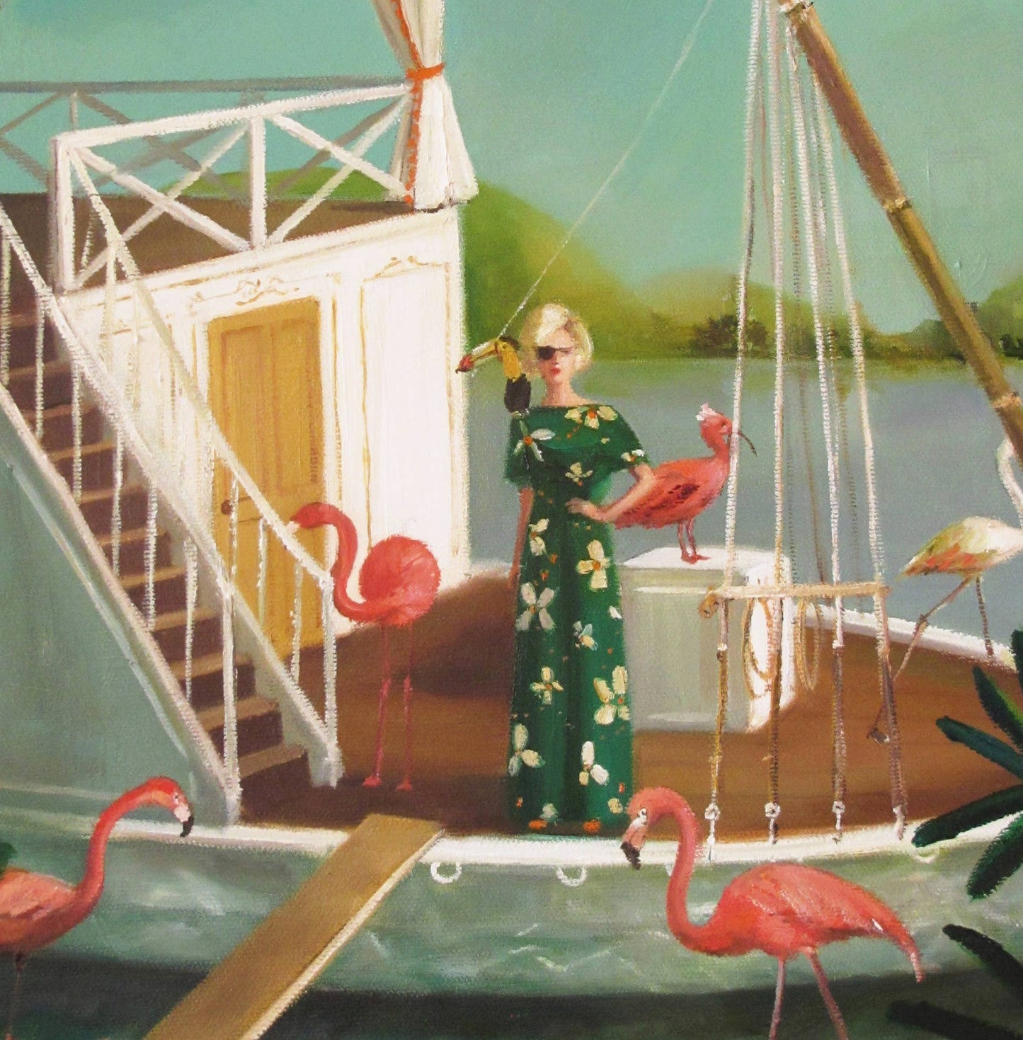 Pirate Penelope Liked Her Seas Calm and her Crew...