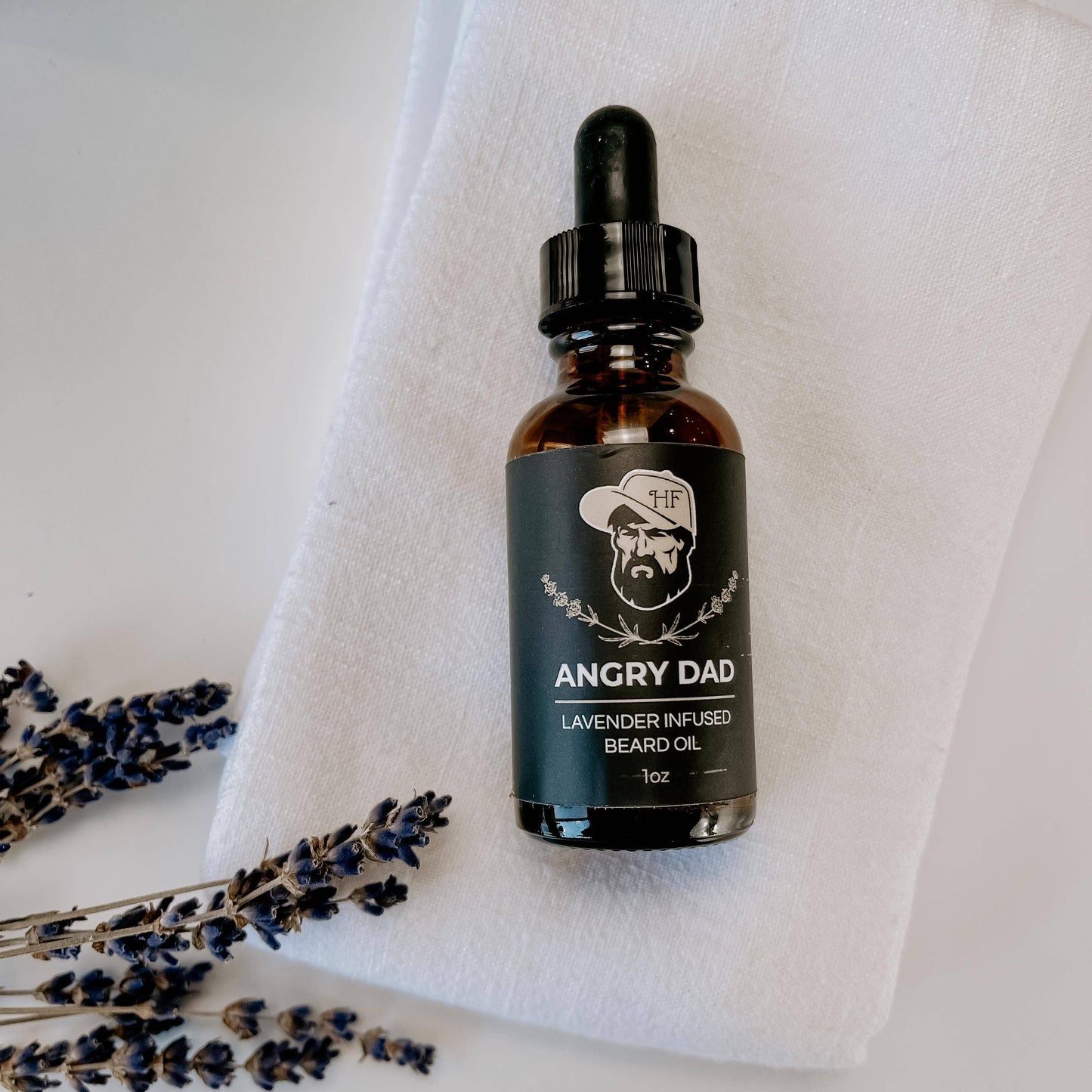 Men's | Angry Dad Lavender Infused Beard Oil