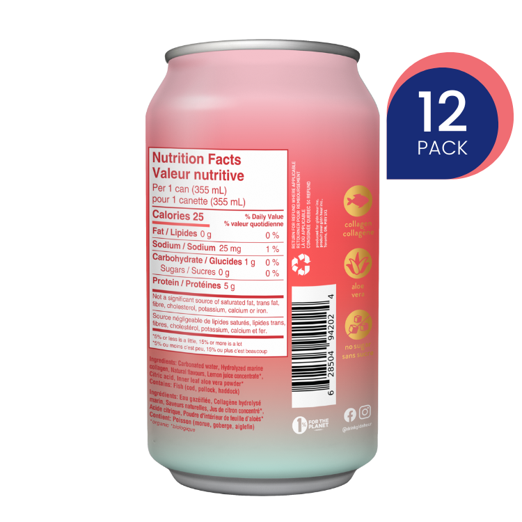 Strawberry Mint | Collagen-infused Sparkling Water