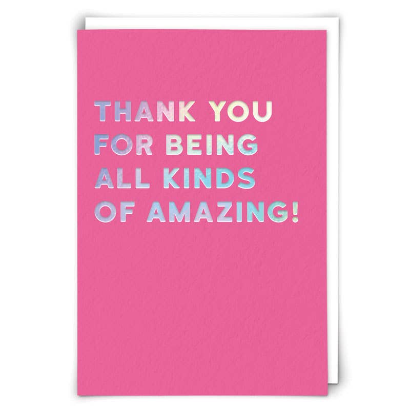 Thank You For Greeting Card