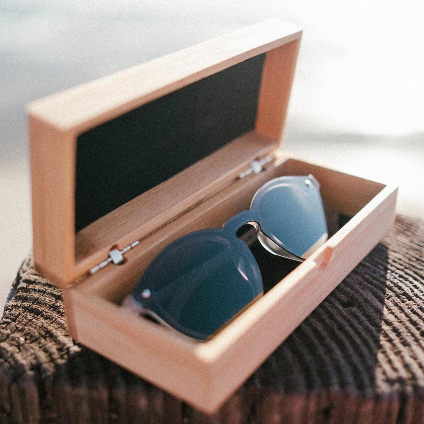 Rio Walnut Wood Sunglasses
