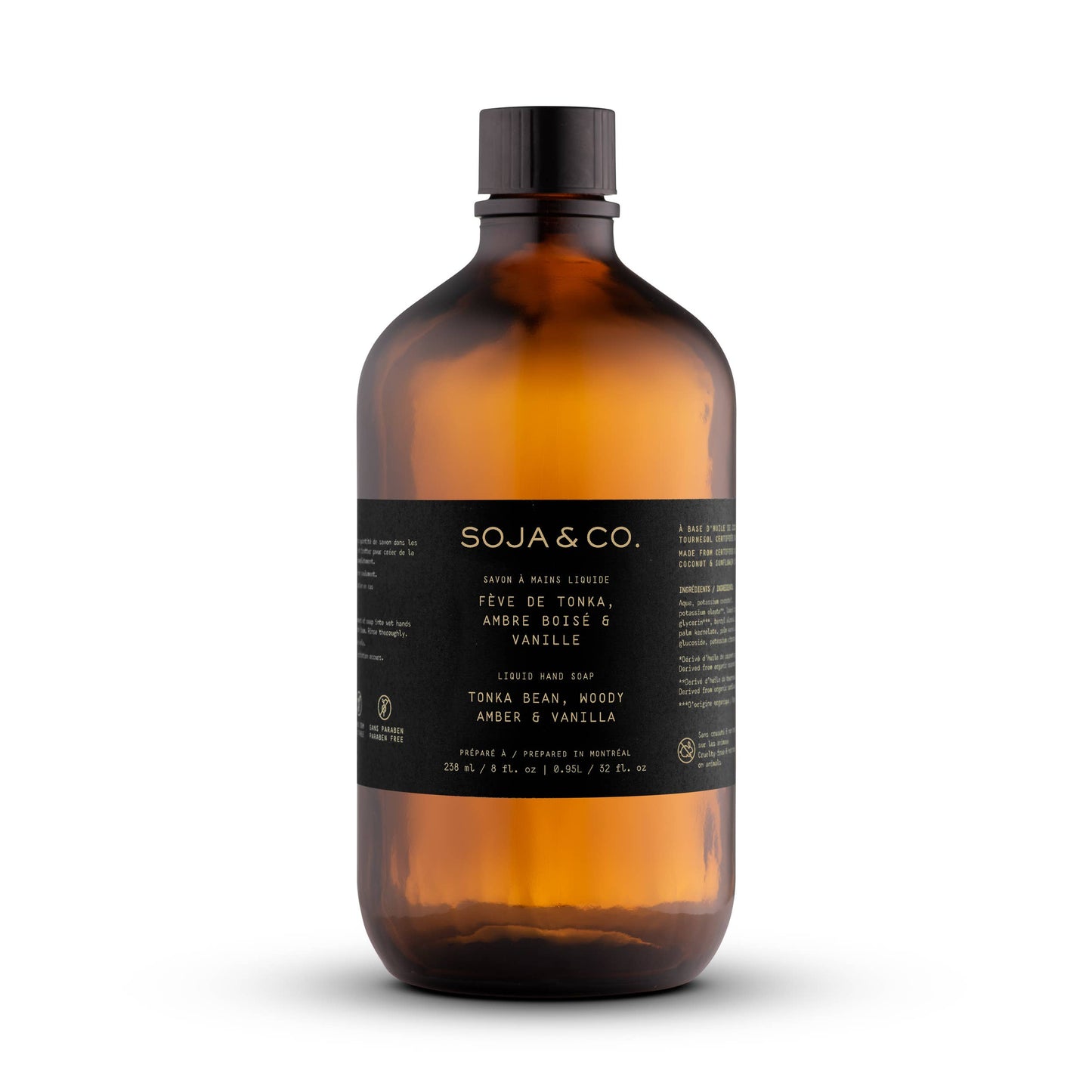 Liquid Hand Soap | Tonka Bean, Woody Amber & Vanilla