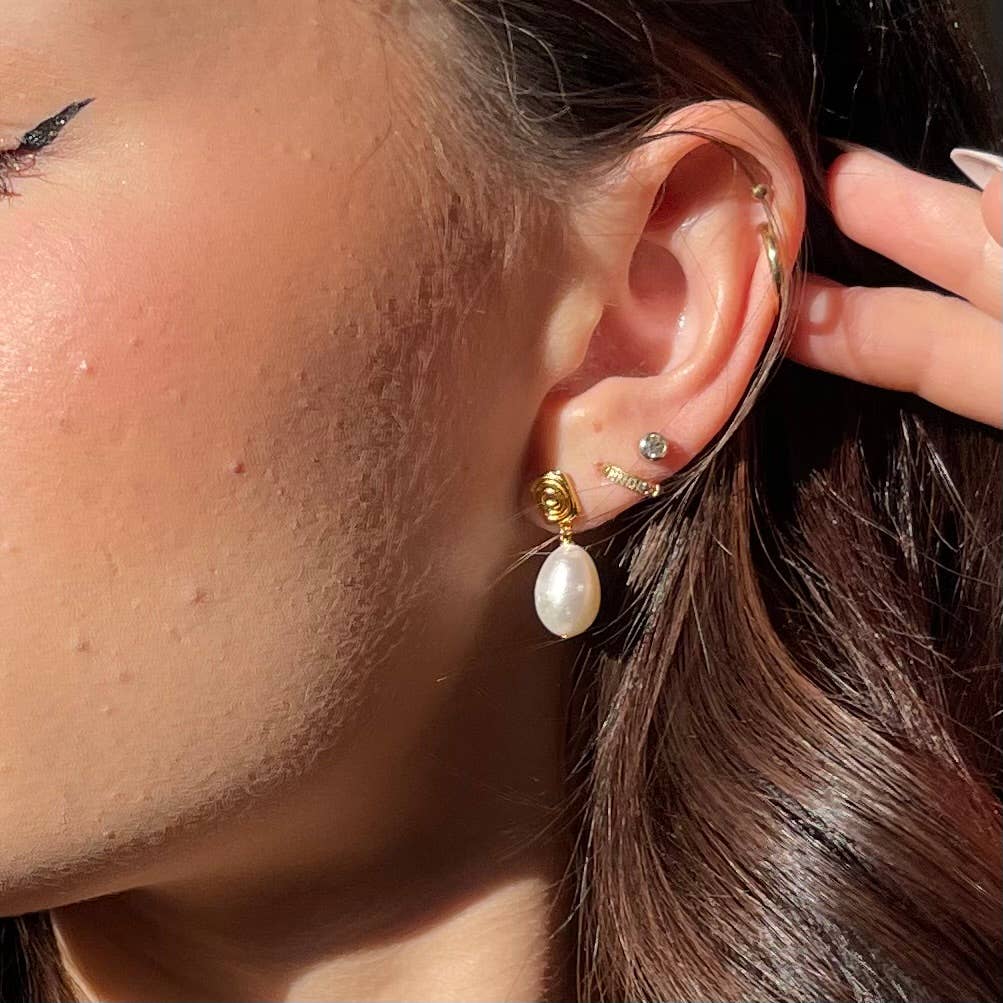 Saada Earrings | Gold