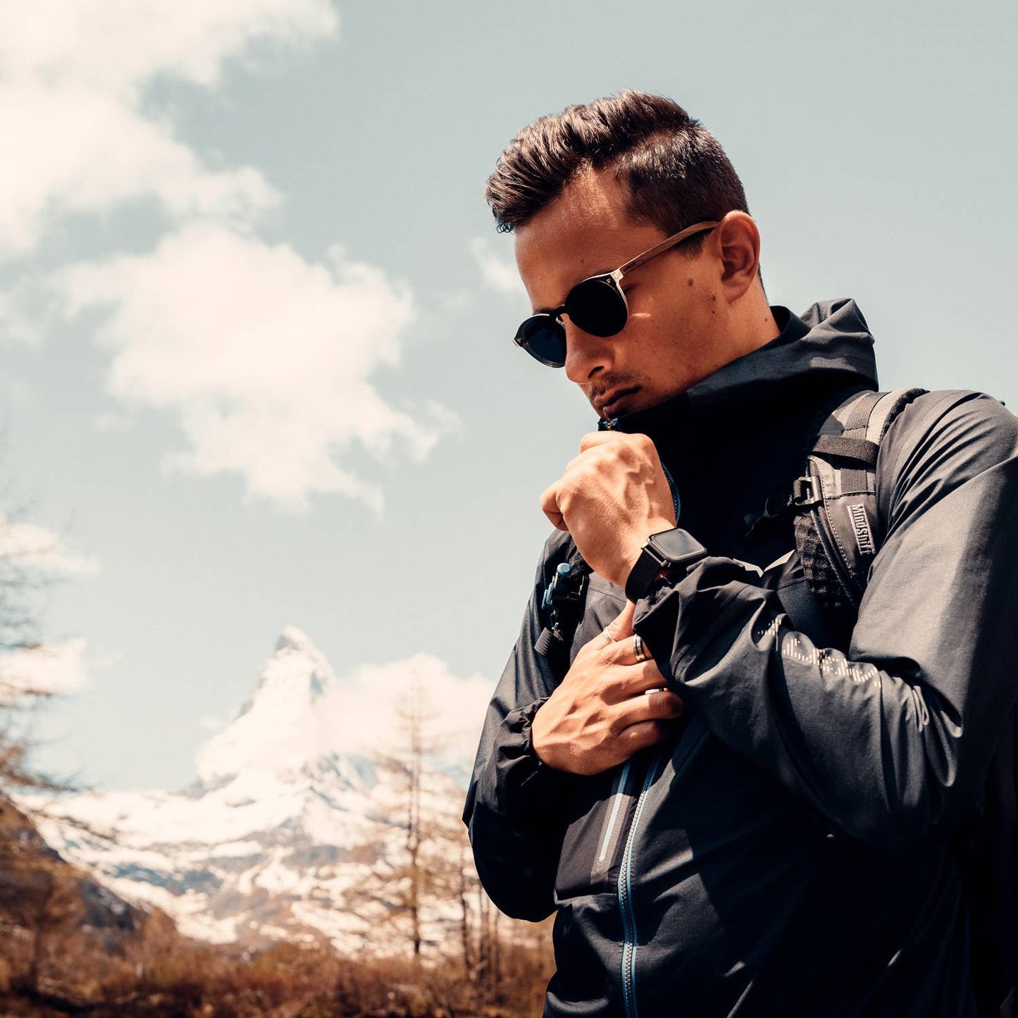 Rio Walnut Wood Sunglasses