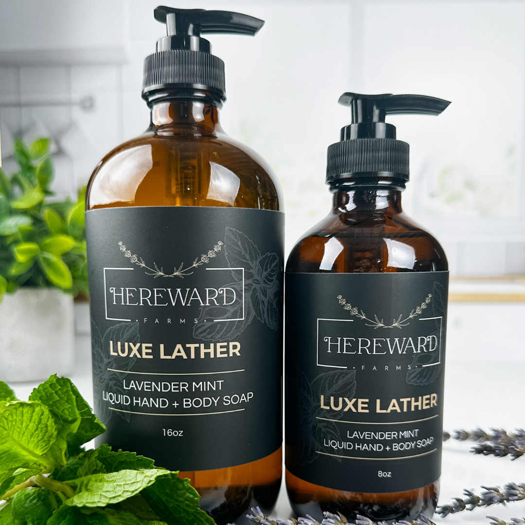 Luxe Lather Soap | Lavender + Mint