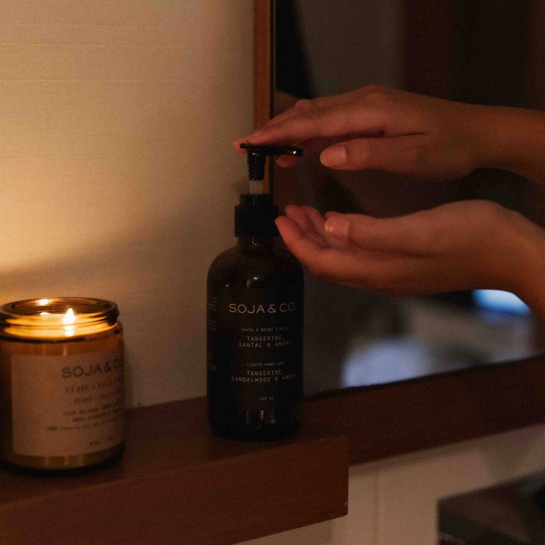 Liquid Hand Soap | Tangerine, Sandalwood & Amber