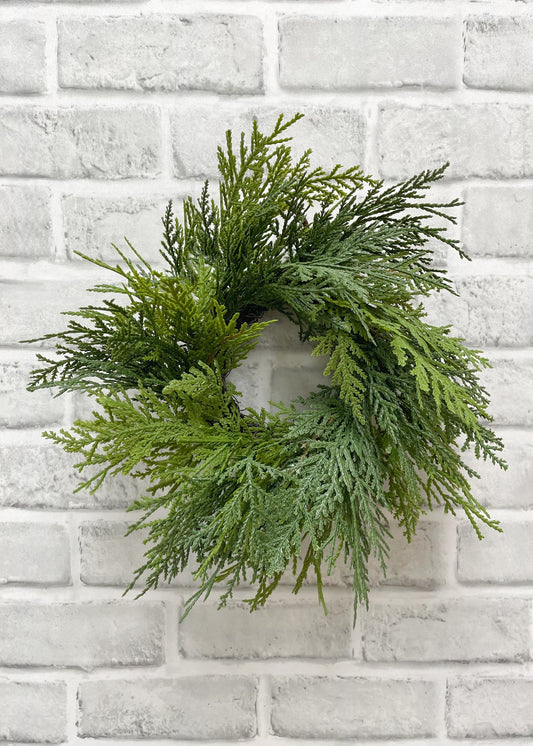 Northern White Cedar Wreath | 14"