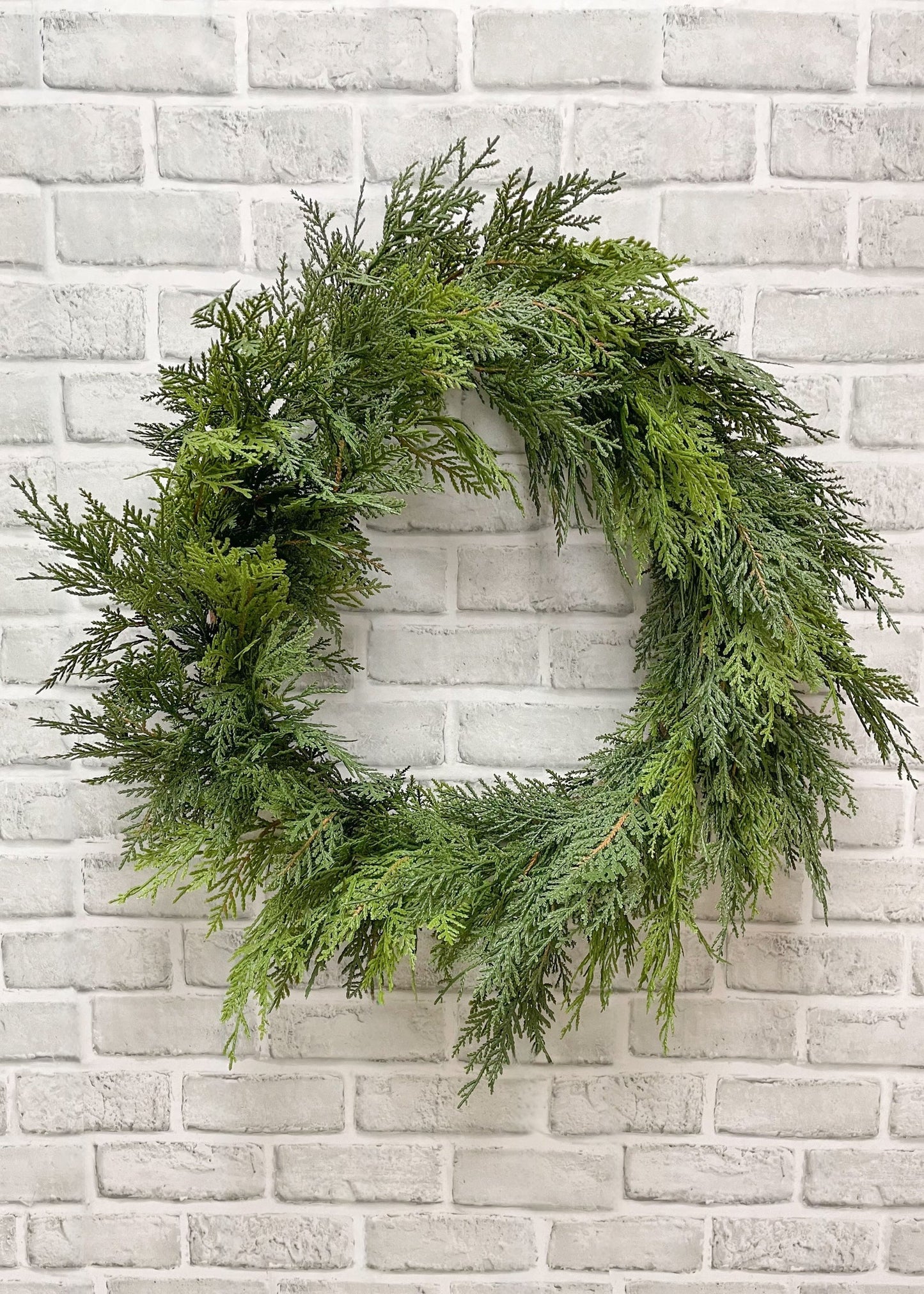 Northern White Cedar Wreath | 23"
