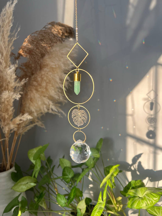 Monstera Suncatcher