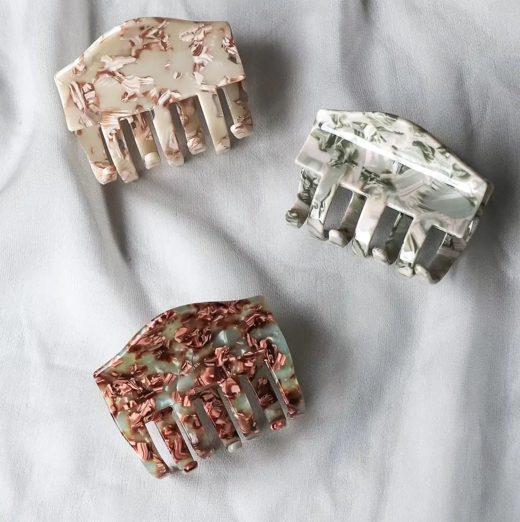 The Livia Hair Clip | Beige