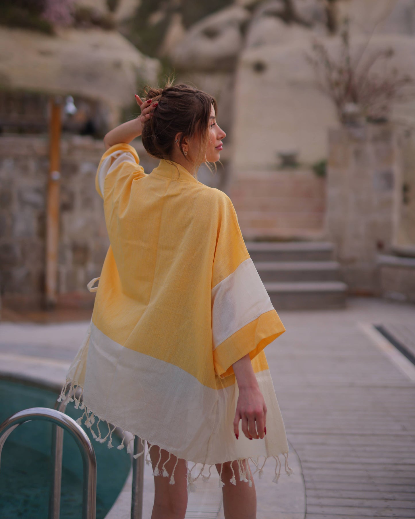 Beach Cover Up | Yellow