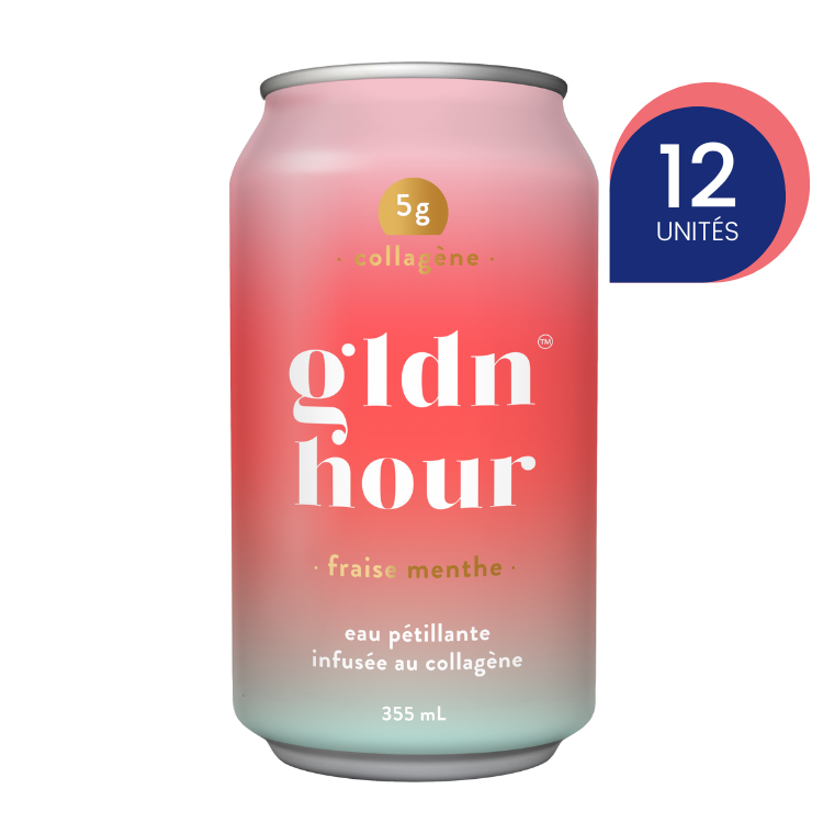 Strawberry Mint | Collagen-infused Sparkling Water