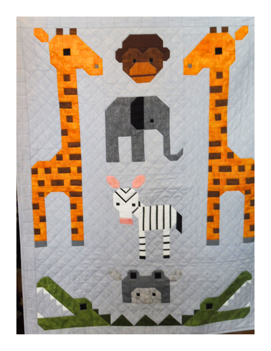 Safari Stitches | Modern Quilt