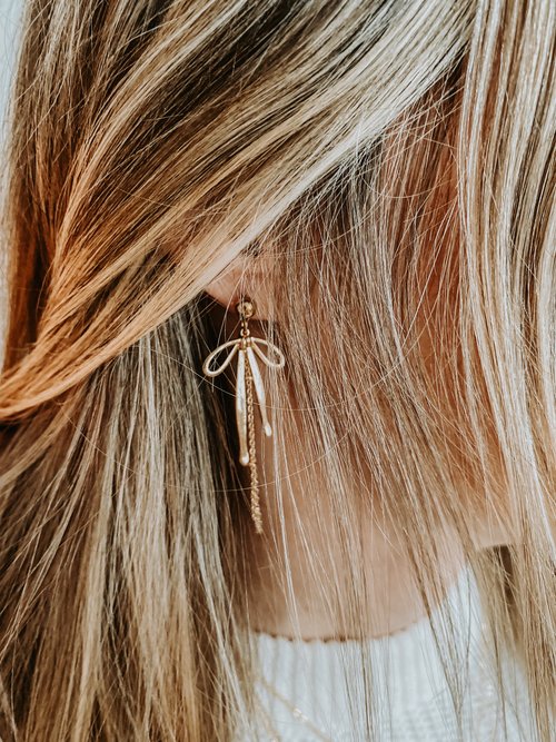 Bow Tie Earrings