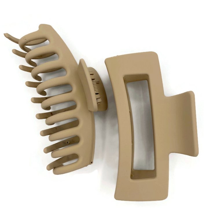 Large Matte Hair Claw
