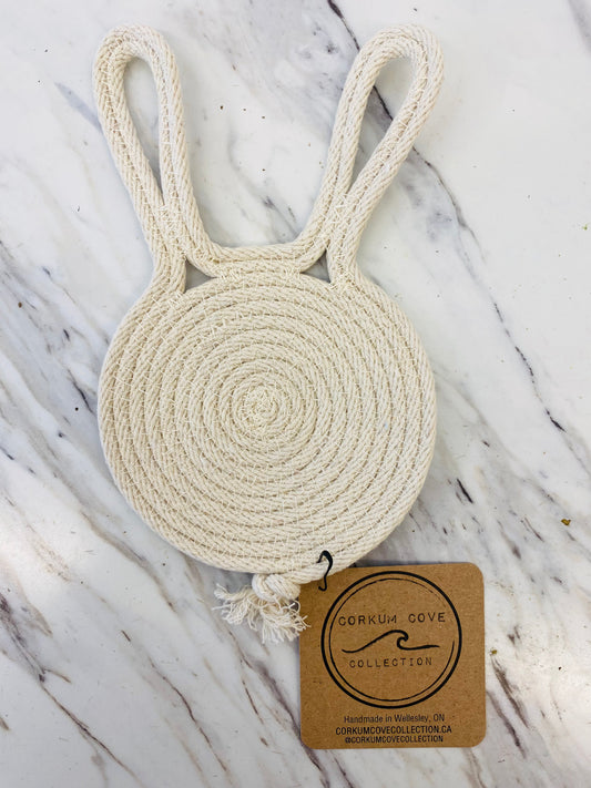 Cotton Rope Bunny Coaster
