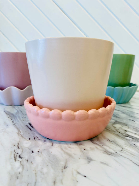 Springvale Pot with Saucer