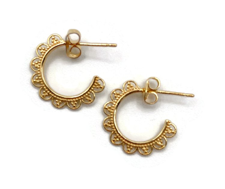 Baby Boho Lacey Hoops