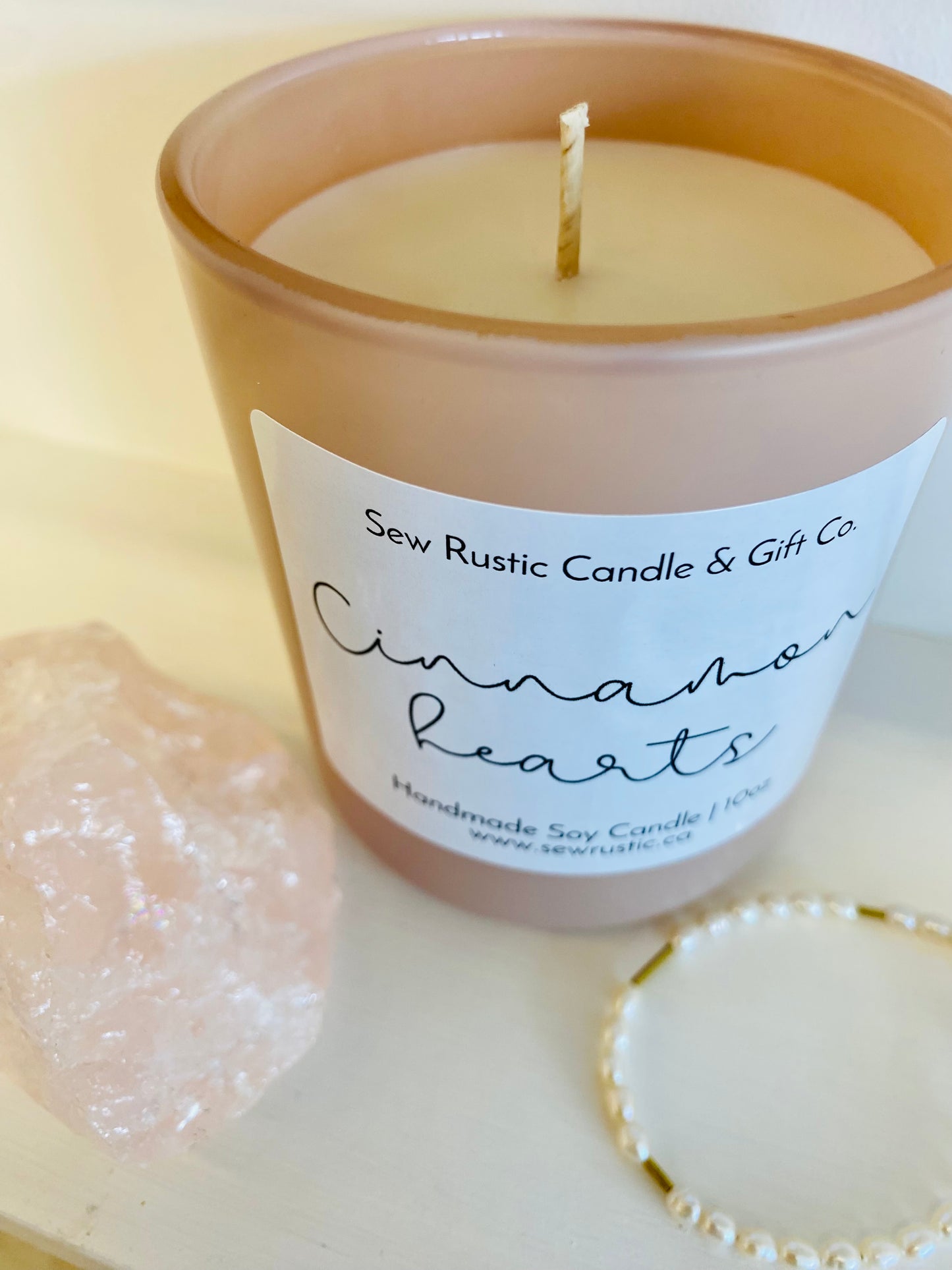 Cinnamon Hearts | Valentine's Candle
