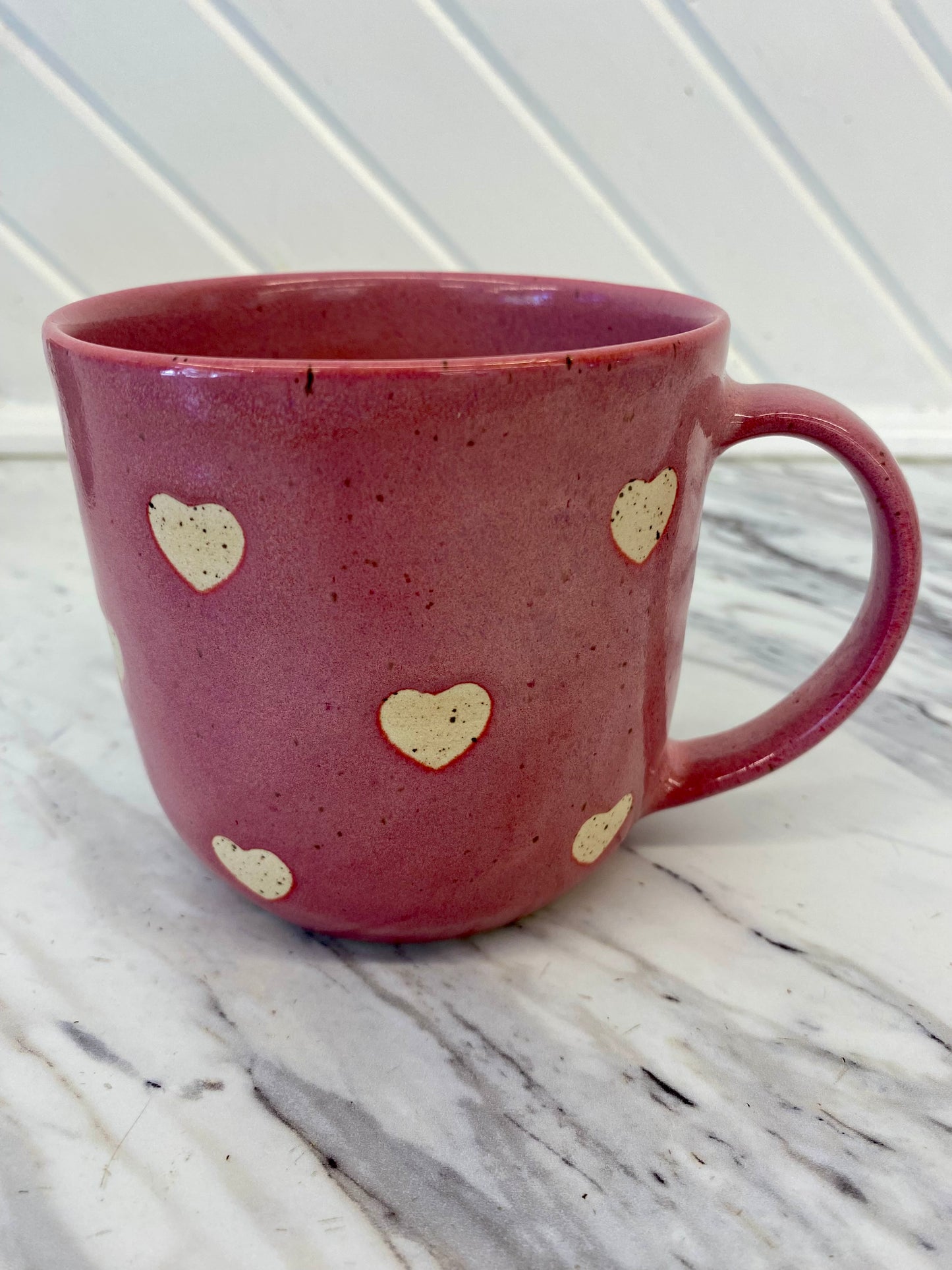 Pottery Heart Mug