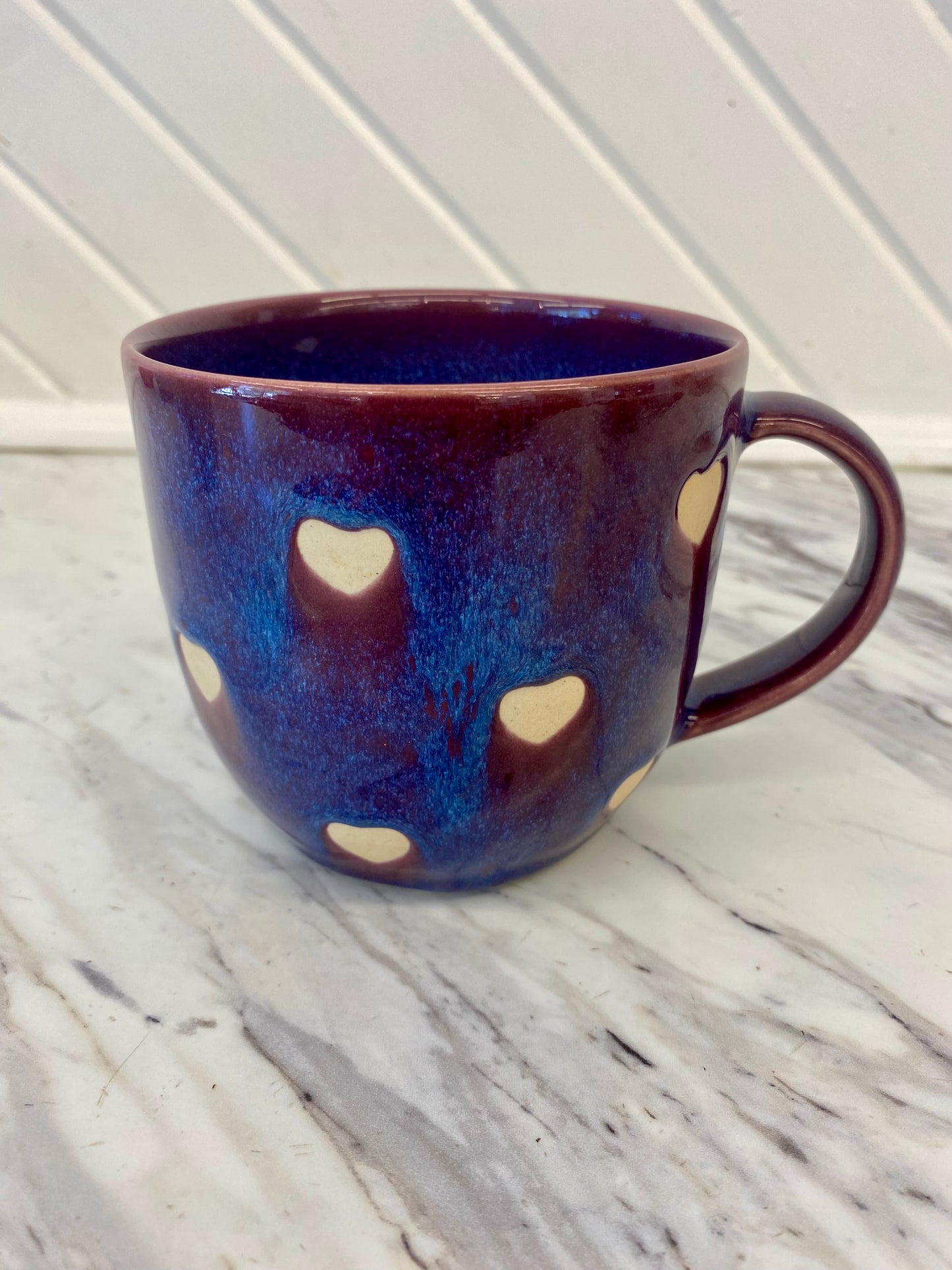 Pottery Heart Mug