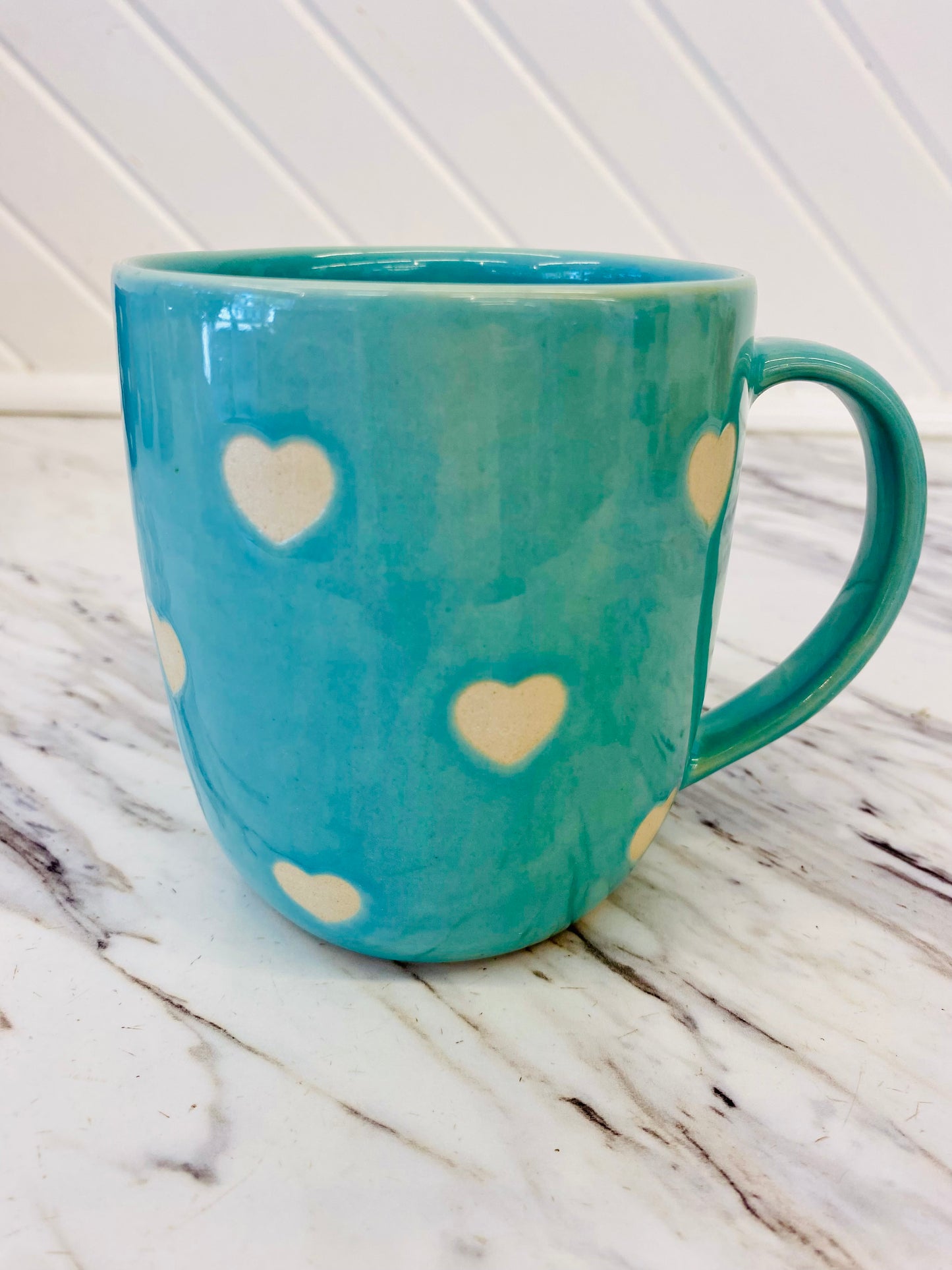Pottery Heart Mug