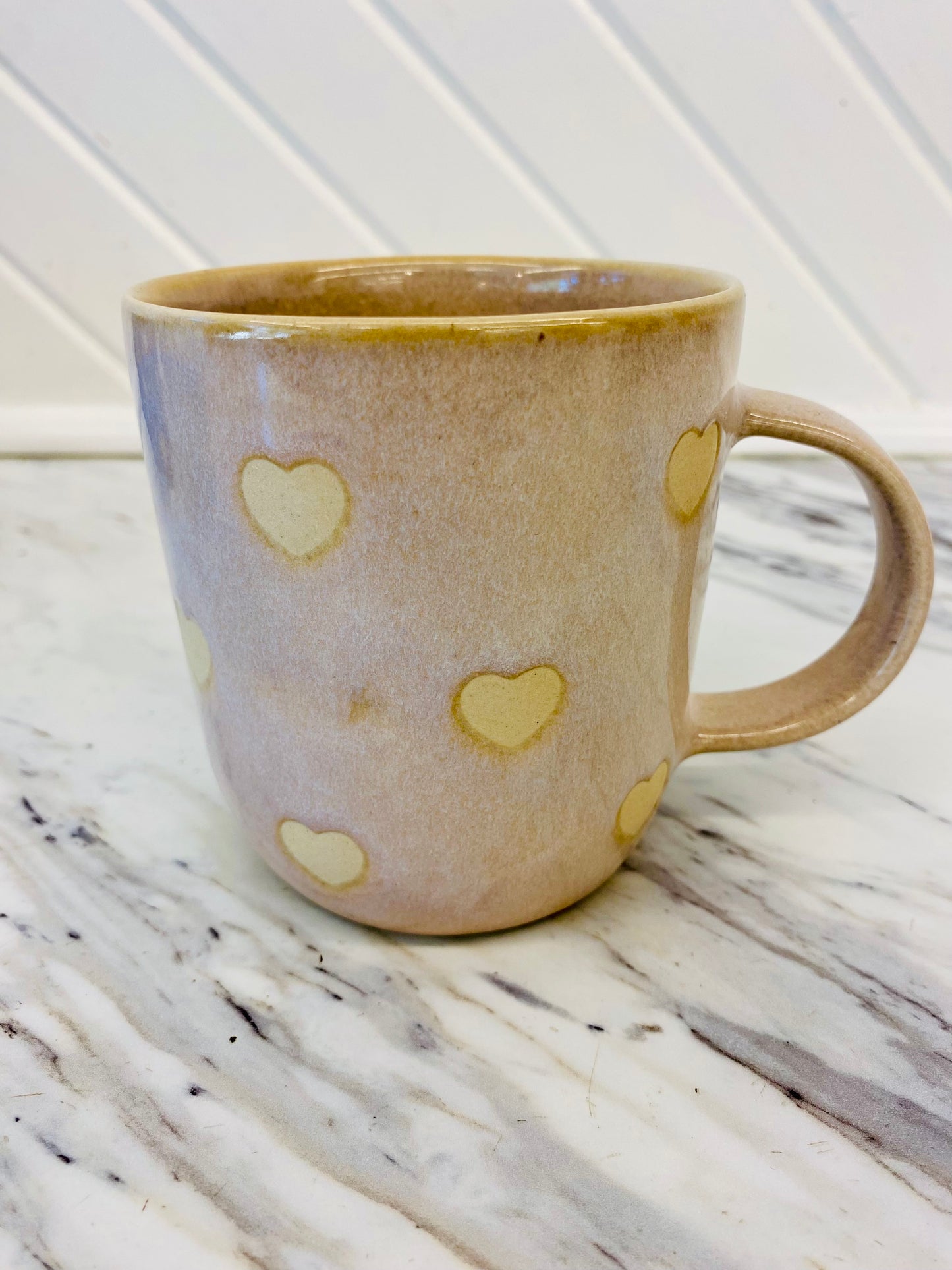Pottery Heart Mug