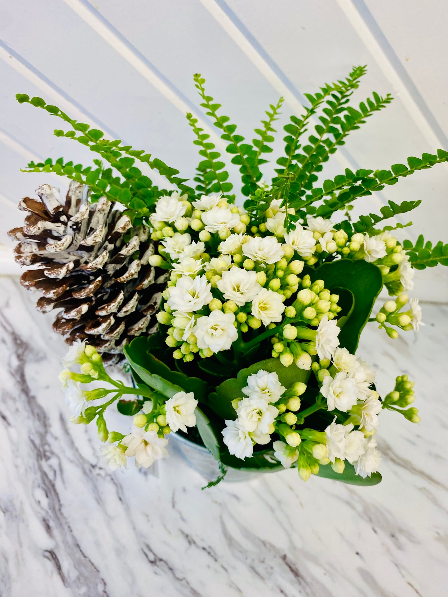 Fresh Cut Planter Arrangement