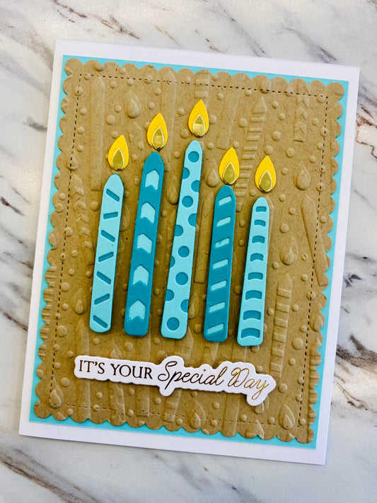 Handmade Card | Birthday Candles