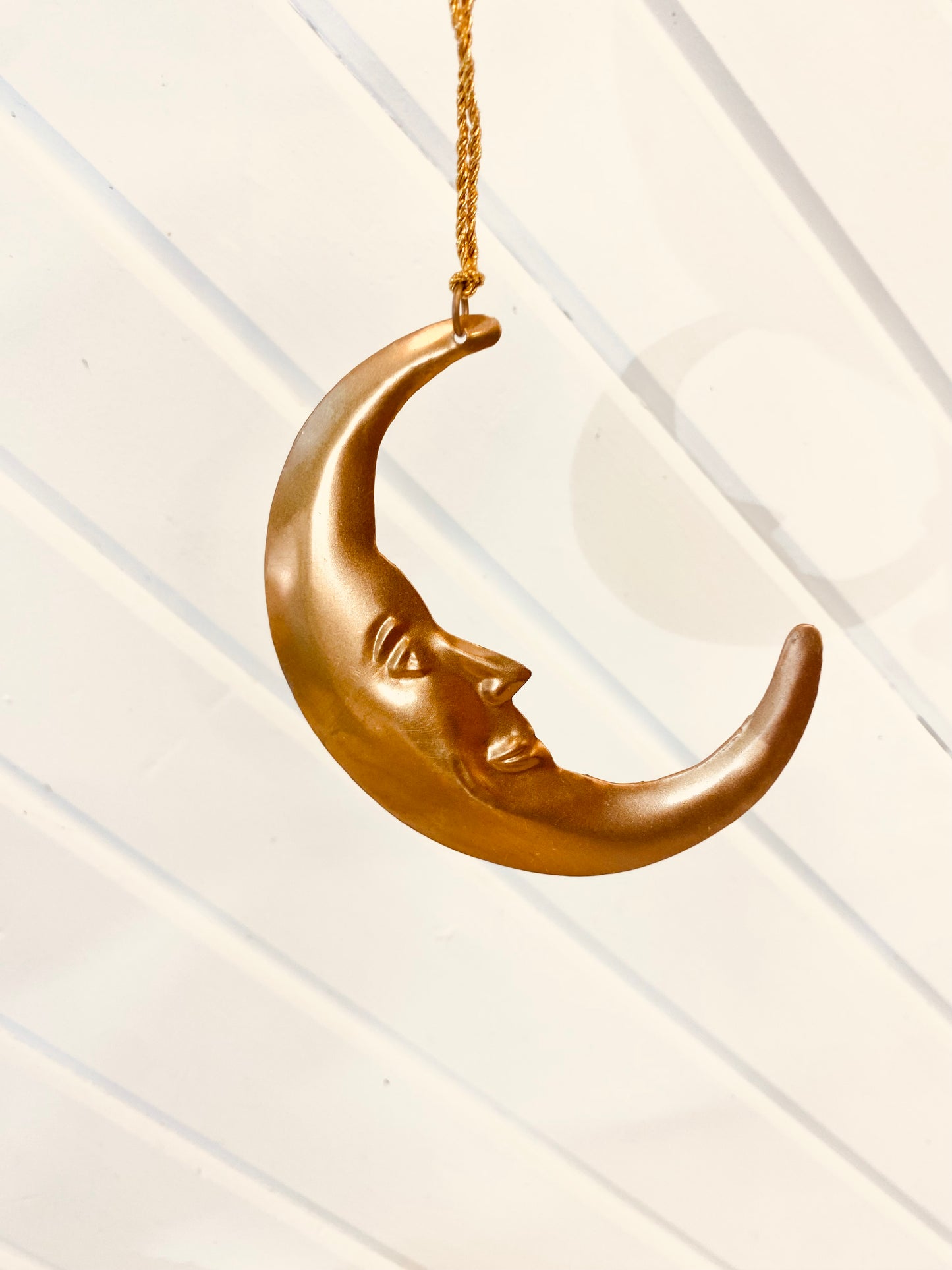 Brass Moon Milagro Ornament
