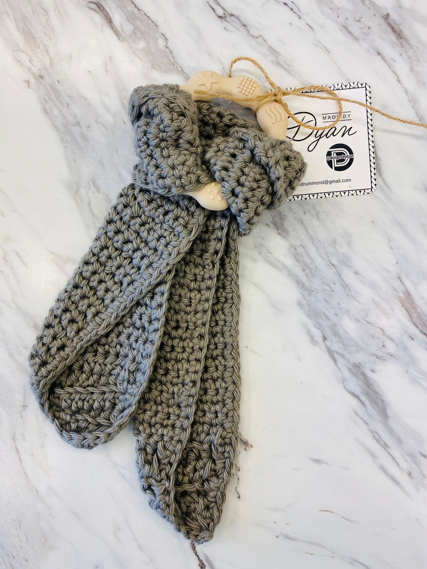 Crochet Lovey | Teething Ring