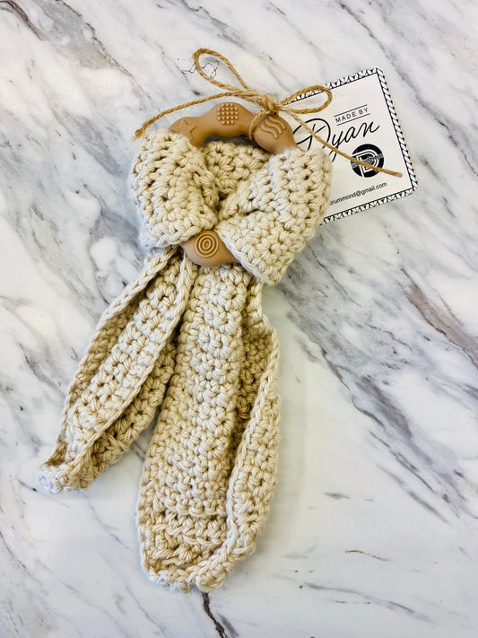Crochet Lovey | Teething Ring
