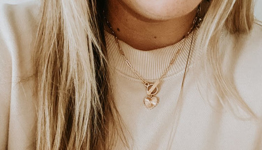 Queen of Hearts Toggle Necklace